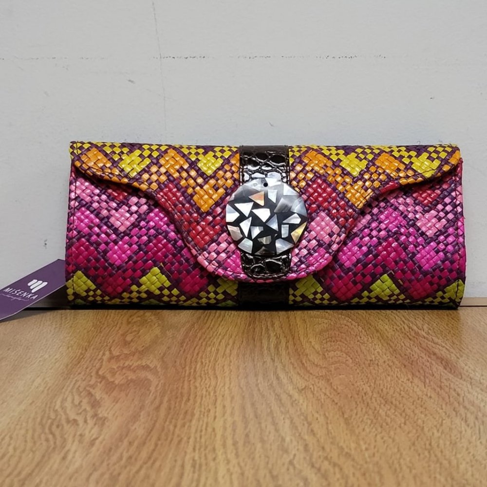 Mutli Color Zigzag Wallet 1